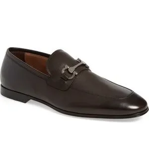 Salvatore Ferragamo Gancio Bit Loafer | Men’s Shoes 10.5 | Chocolate Dark Brown Salvatore Ferragamo Gancio Bit Loafer | Men main image 3